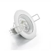 White LED GU10/MR16 Fixture/Halogen Ceiling lamp ring holder fitting for home kitchen