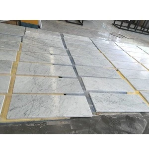White Natural Stone Marble Bianco Carrara Tile Floor Price