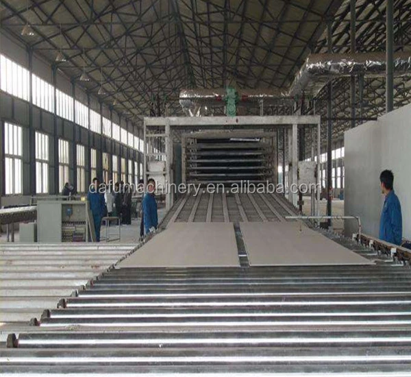 Whole Set Automatic Paperbacked Plasterboard Sheet Making Machine , Drywall Board Producing Line