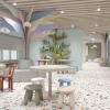 Wholesale Anti-slip Indoor Plastic Vinyl PVC Flooring Roll Homogeneous Anti-bacterial Flooring for Hospital/Office/Shopping Mall