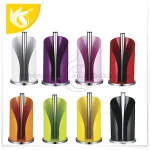 Wholesale Bathroom Supplies Iron Napkin Tissue Paper Holder with 18/0 Roll Pole and Base