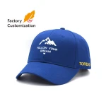 Wholesale custom baseball caps, embroidered dad hat