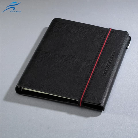 Wholesale diary notebook leather cover notebook