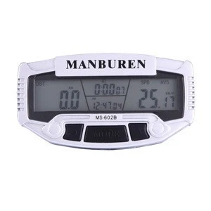wholesale dropshipping Multifunction LCD Display Cycle Computer Odometer Speedometer (MS-602B)