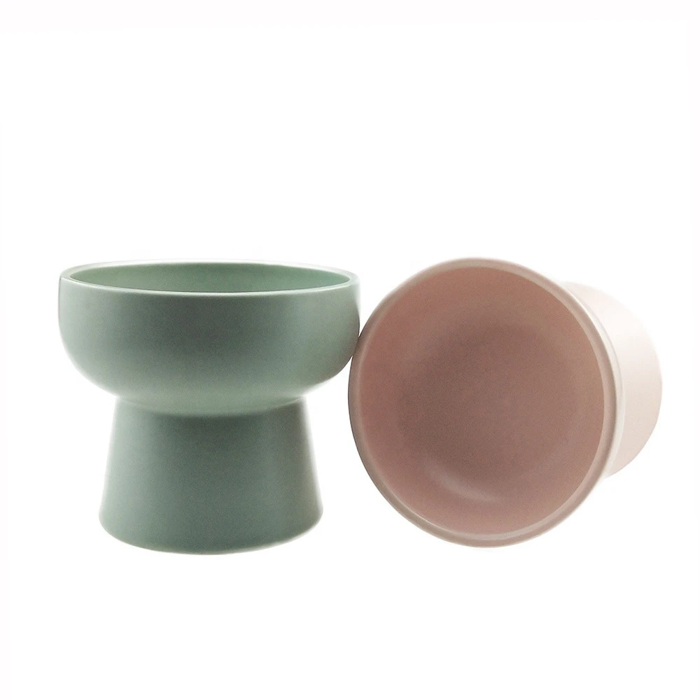 Wholesale Durable Eco Friendly Dishwasher Safe Ceramic Pet Bowls Feeder