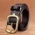 Import wholesale FEGER durable brass pin buckle adjustable fashion men leather belt from China