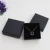 Import Wholesale high quality custom black earrings paper jewelry packaging boxes from China