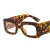 Import Wholesale High Quality Luxury Brand UV400 Fashion Colourful Unisex Shades cat.3 Eyewear Retro square Frame Sunglasses from China