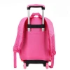 Wholesale high quality trolley school bags, trolley school backpack with wheels for teenagers , factory price sale