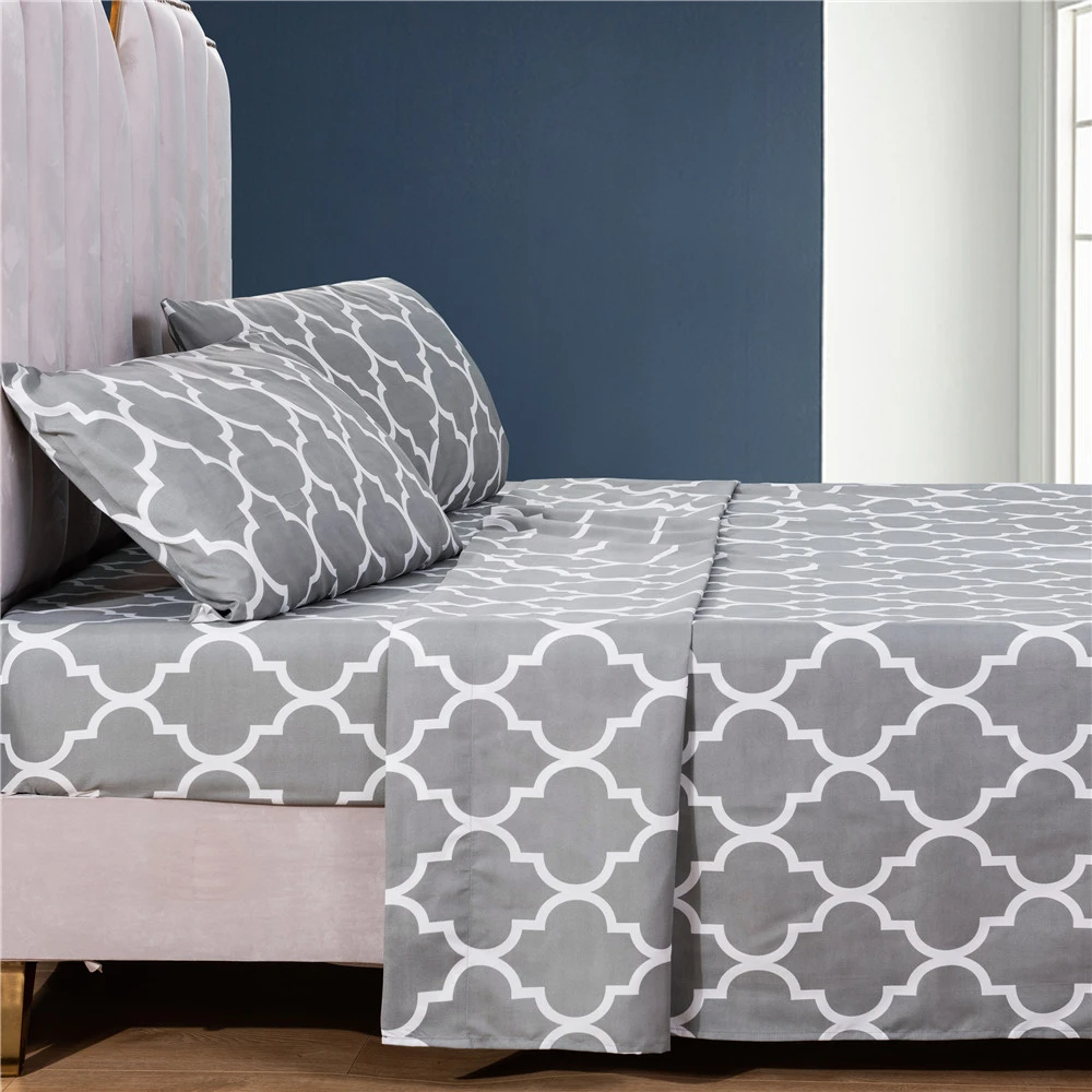 Wholesale Home Textile Luxury Bed Sheet Set Hotel Bed Sheet Set Bedding
