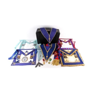 Wholesale Masonic Regalia Chain Collar Sliver / Gold Blue Lodge Master Mason Chain Collar