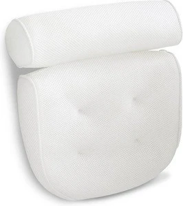 Wholesale Non-Slip 3D Mesh SPA Bath Pillow Luxury Bathtub Pillow