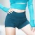 Import Wholesale Plain Blank Cotton Spandex Athletic Sweat Compression Gym Running Crossfit Blank Shorts for Women from China