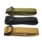 Wholesale Polyester Military Tactical Fabric Belt for Men