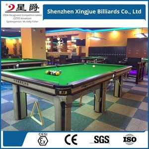 Wholesale Pool Wooden Snooker Table Price as Wiraka with Top Quality UK North Rubber