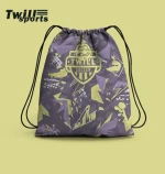 Wholesale Ready Goods soft drawstring custom Sublimation With Logo Succor Kit Bags OEM Service From Pakistan
