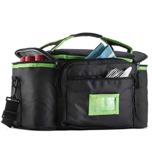 Wholesale Reusable Soft Insulated Neoprene Custom Print Canvas Waterproof Picnic Delivery Cooler Lunch Bag