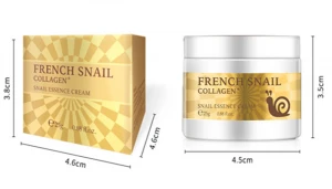 Wholesale  Skin Care Anti Wrinkle Anti Aging Moisturizing Nourishing Collagen Snail Rejuvenating Repair Cream For low MOQ 3pcs