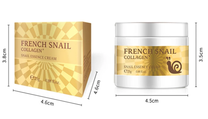 Wholesale  Skin Care Anti Wrinkle Anti Aging Moisturizing Nourishing Collagen Snail Rejuvenating Repair Cream For low MOQ 3pcs