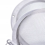 Wholesale Unique Stainless Steel Wire Mesh Tea Basket Ball Strainer  for Brewing Tea