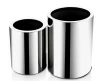 Wholesales Stainless steel flower vase /metal round flower pots for garden planters supplies
