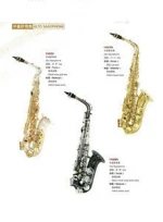 Wind instrument metal finishing alto saxophone for teaching ABC1102YN