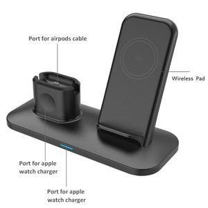 Wireless Charger Stand For Iphone,Wireless Charger Stand For Apple Watch,Wireless Charging Station For Airpods