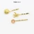 Import Women girls nautical ocean style gold starfish shell hairpin hair clip jewelry from China
