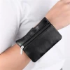 Women Small Coin Purse Change Purses for Women Genuine Leather Wrist Bag Mini Zipper Pouch with Key Holder Girl