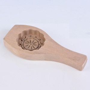 Wood Mooncake Baking Mold Cookies Mold 3D Sun Flower Rose Love Fondant cake Tools Decorating Kitchen Party DIY Accessories