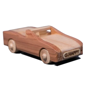 Wooden Cabriolet Car Toy For Education