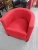 Import Wooden Frame Wholesale Living Room Sofa Red Upholstery Fabric Indoor Furniture from China