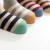 Workable price cotton high quality anti slip loose striped custom baby socks