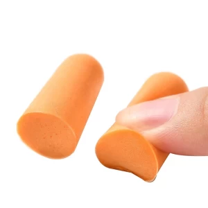 Yellow Soft Ear Plugs Foam EarplugsNoise Reduction for Hearing Protection Sleeping Hunting Learning