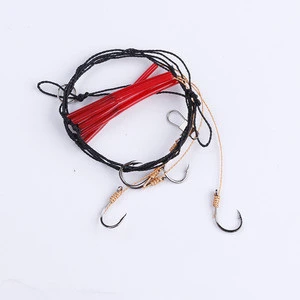 YOUME Fishhooks Stainless Steel Rigs Swivel Fishing Tackle Lures Pesca Baits Single Combination String Hook With 5 Small Hook