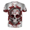 Yoycol DropShipping TShirts Custom Print Mens Skull Customised Street Wear Streetwear T Shirt