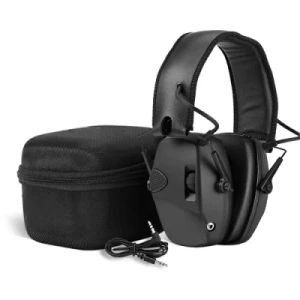 ZH EM026 Rubberized Coating Tactical Headphones Noise Reduction Ear Defenders Electronic Earmuffs
