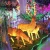 Import Zoo theme park outdoor decor 5years warranty fiberglass resin led reindeer animals statues lights from China