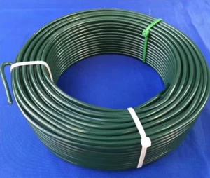 Plastic-coated wire