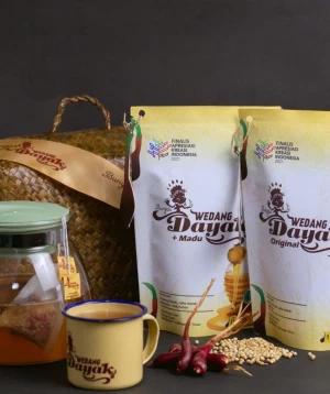 Wedang Dayak Tea Bag Extra Honey