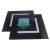 VGC-5MM/6MM Colored Glass Splashback Black Tempered Glass Custom Silk Screen Printed Glass