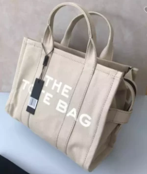 2022 fashion custom logo Premium printing canvas traveler women tote bag