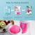 Import Slushy Maker Cup, DIY Magic Slushy Maker Squeeze Cup, Portable Smoothie Squeeze Cup for Juices, Milk and Ice Cream Make from China