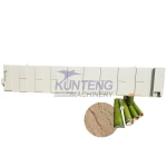 Multi Layer Mesh Belt Agricultural Product Dryer Industrial Dryer Sawdust Bamboo Powder Dryer Machine