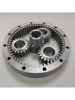 Planetary reduction gear set+gear grinding