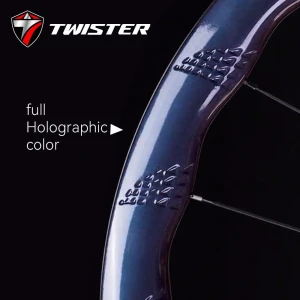 Twister Shark Fin Carbon Fiber Wave Rim Wheelset