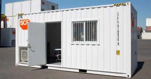 12' 16' insulated steel prefab container storage