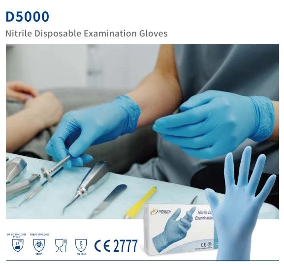 Buy Nitrile Gloves D5000 At The Lowest Price For Oem 2000 Boxes from
