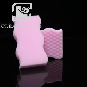 Customized Wave shape Nano Foam Eraser Magic Sponge For Household Cleaning