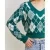 Import ZXX-21036 Ladies Sweater Pullovers Crop Top from China